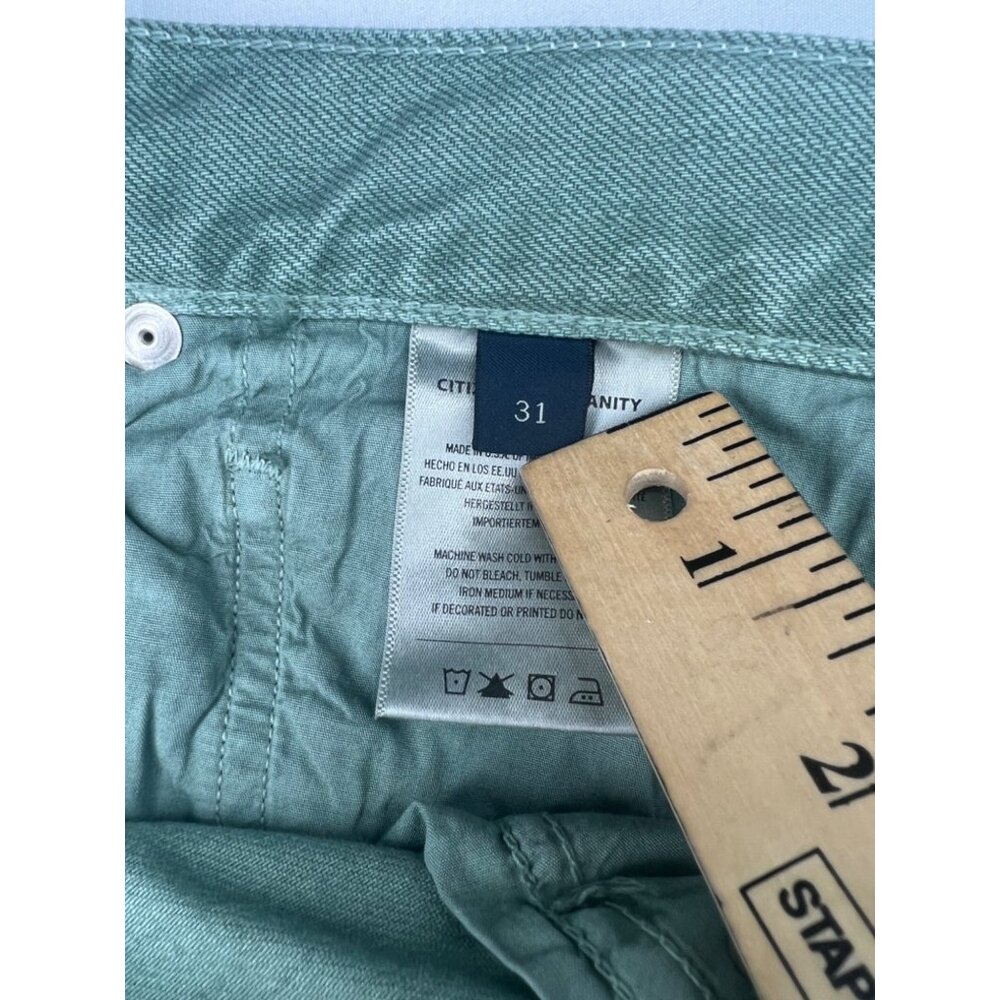 Citizens Of Humanity Loli Mid Rise Baggy in Nova Green Size 31 - Picture 11 of 17